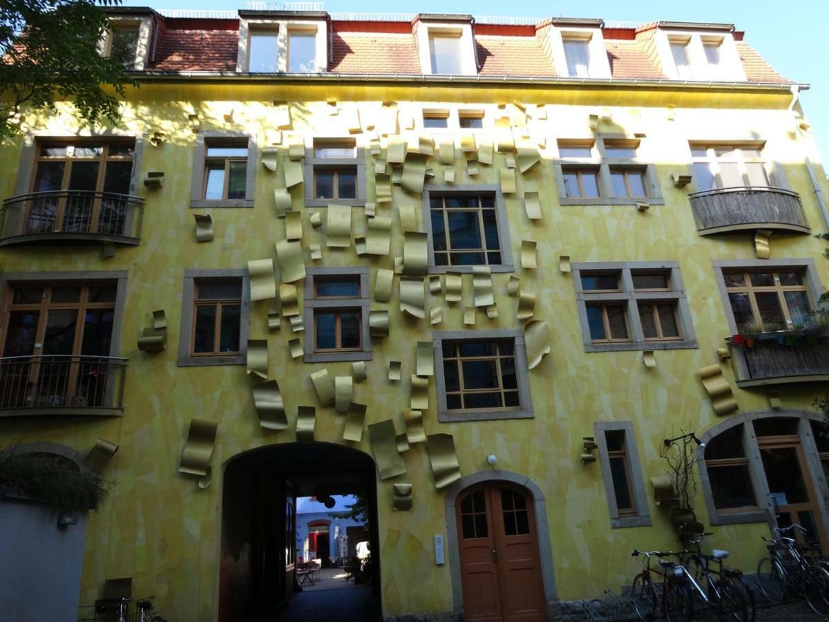 Kunsthofperle Apartman Drezda Kültér fotó